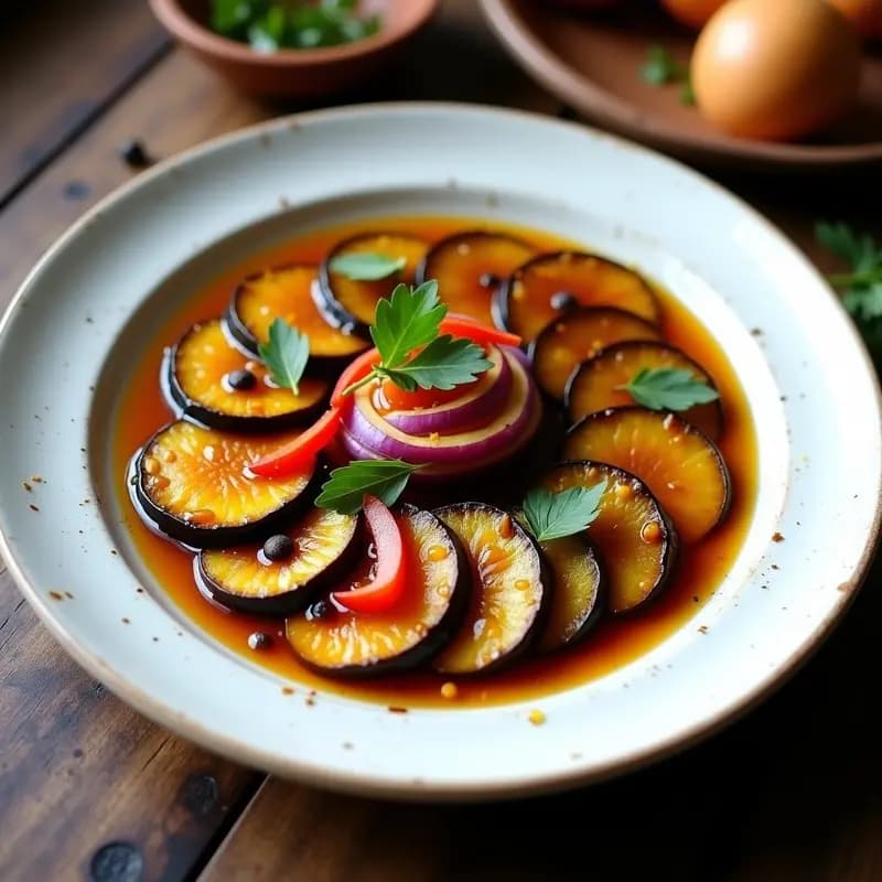 Berenjenas en Escabeche Andaluzas: Receta Tradicional en Olla Superpuesta Sin Vigilar