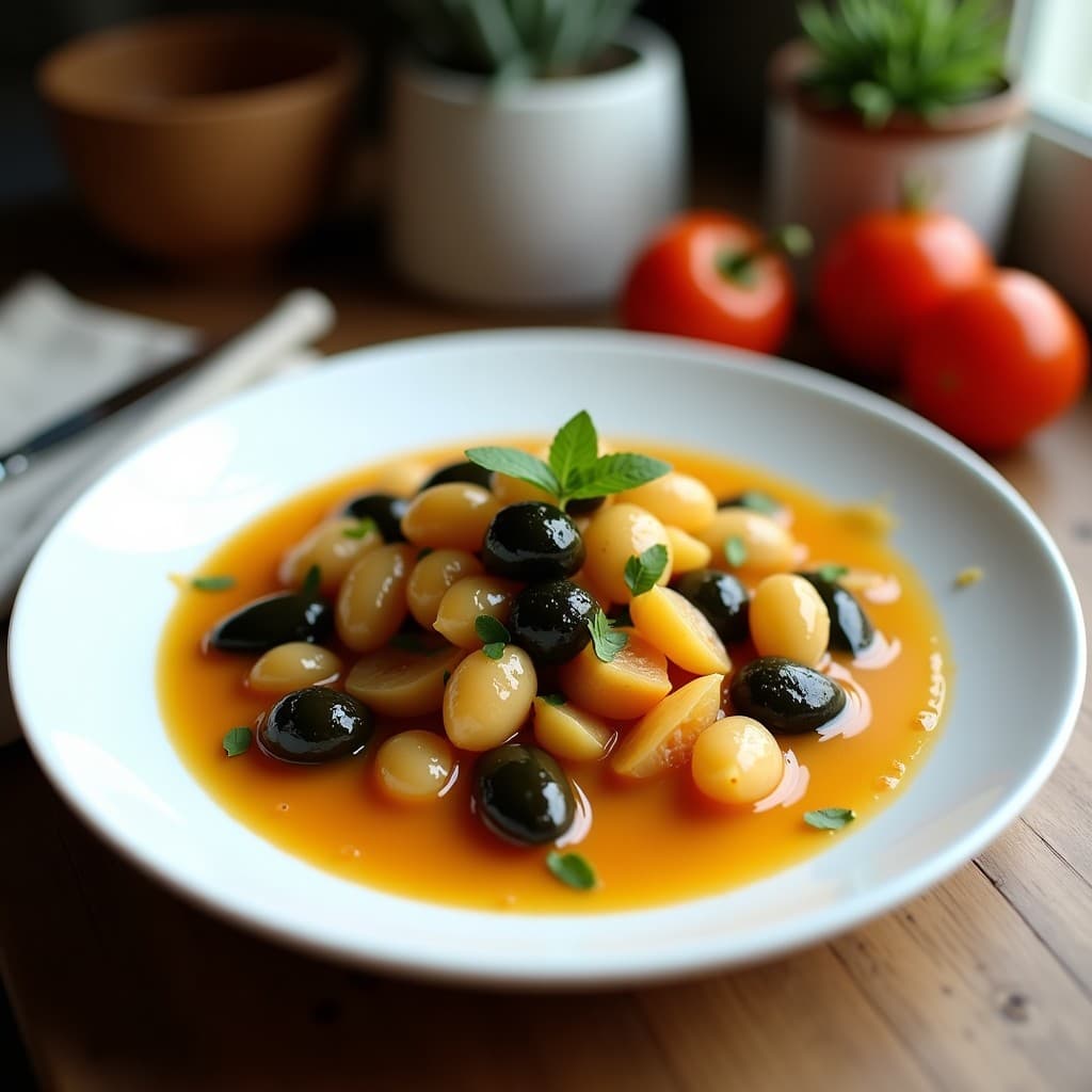 Berenjenas en Escabeche con Vinagre de Frambuesa: Entrante Español Sin Gluten en 24 Horas