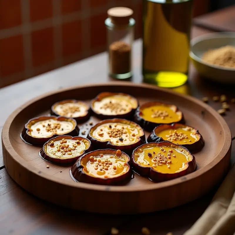 Berenjenas con Miel de Caña: Tapa Andalusí Rápida y Vegetariana