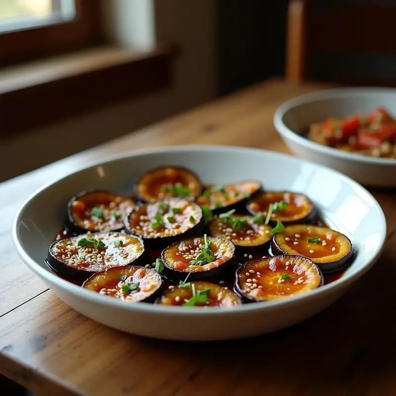 Berenjenas con Miel de la Vega Granadina: Receta de Tapa Dulce-Salada al Horno