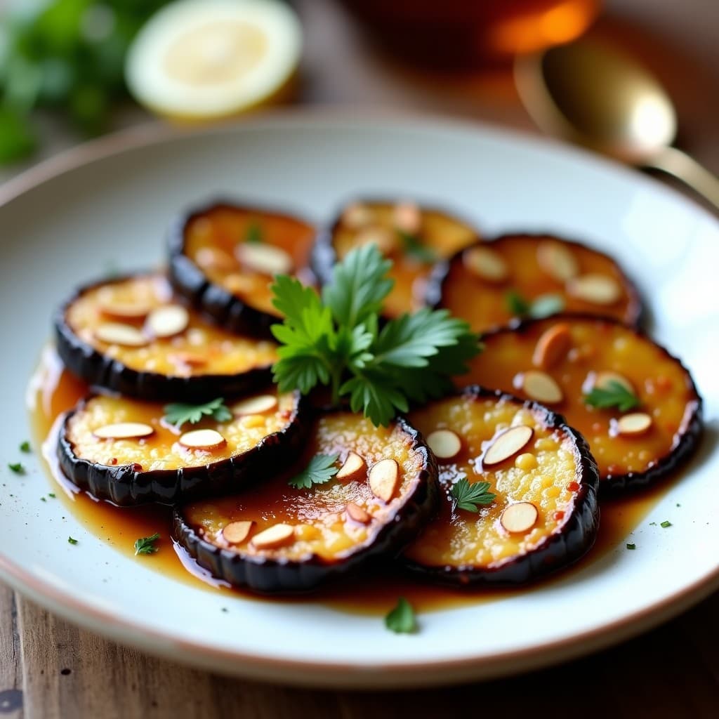 Berenjenas al Miel y Vinagre Balsámico: Entrante Italiano Crujiente en Airfryer