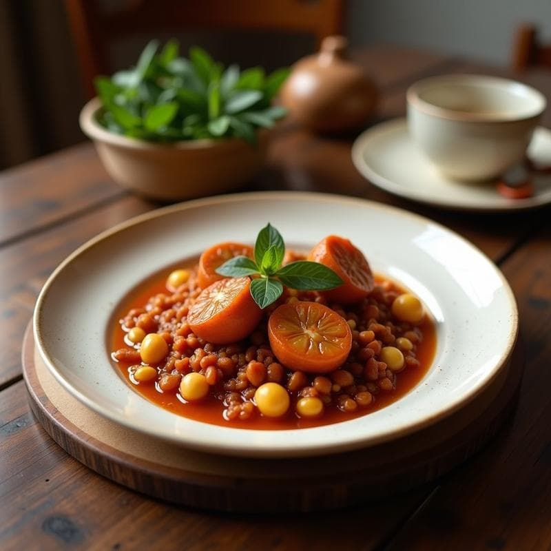 Berza Andaluza: Receta Tradicional con Garbanzos y Morcilla de Cebolla