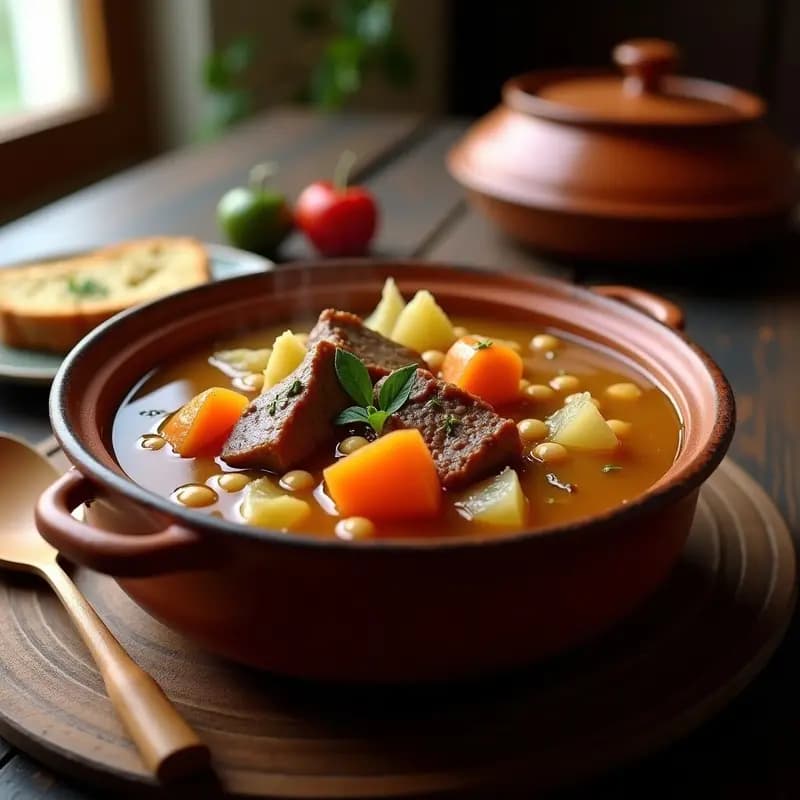 Berza Extremeña con Costilla y Repollo: Cocido de Invierno en Una Sola Olla