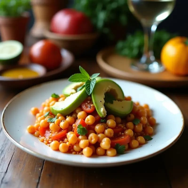 Berza Extremeña con Garbanzos y Verduras: Potaje Invernal Nutritivo