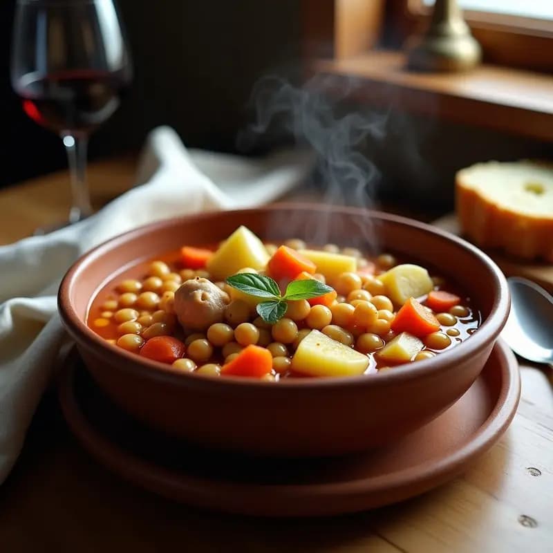 Berza Madrileña con Garbanzos y Oreja: Cocido en Versión Sencilla para el Día a Día