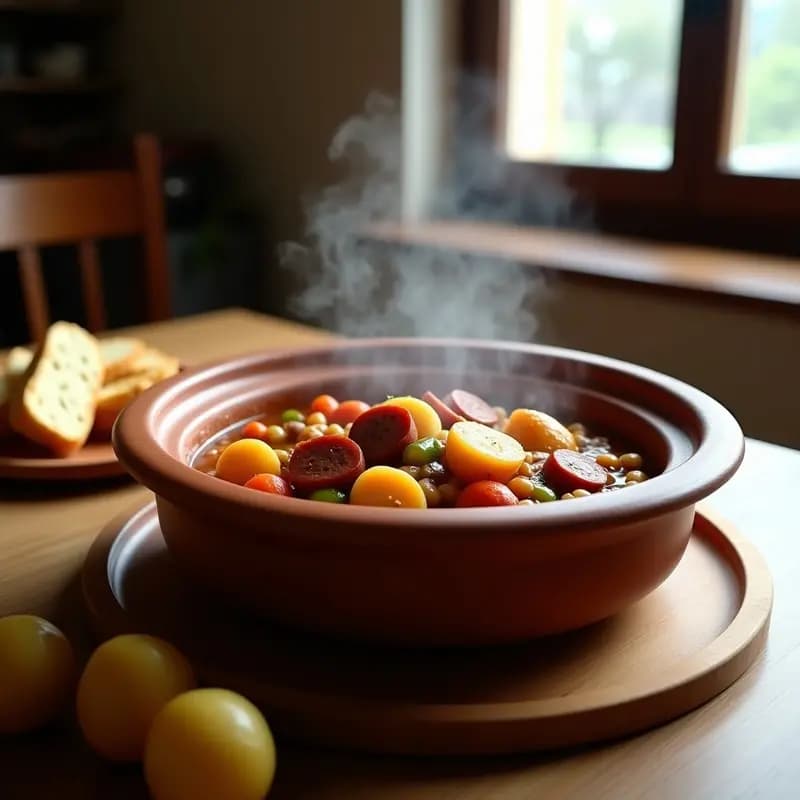 Berza Madrileña con Morcilla y Patatas: Receta de Invierno para Reuniones Familiares