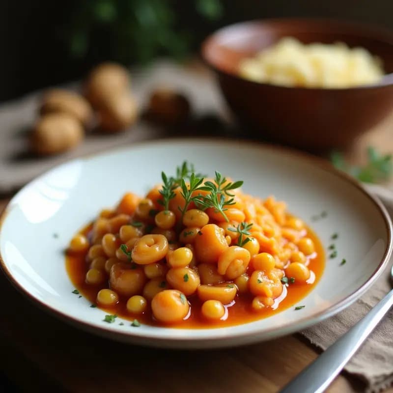Berza Murciana con Morcilla y Garbanzos: Receta Invernal en Olla Lenta