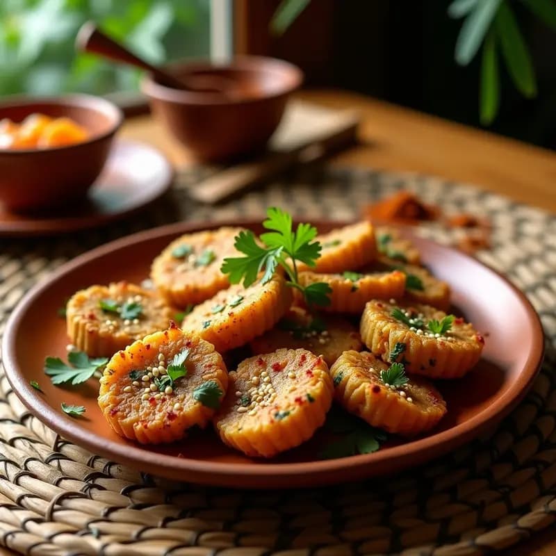Bhaji de Cebolla y Espinacas: Aperitivo Indio Crujiente y Vegano en Airfryer