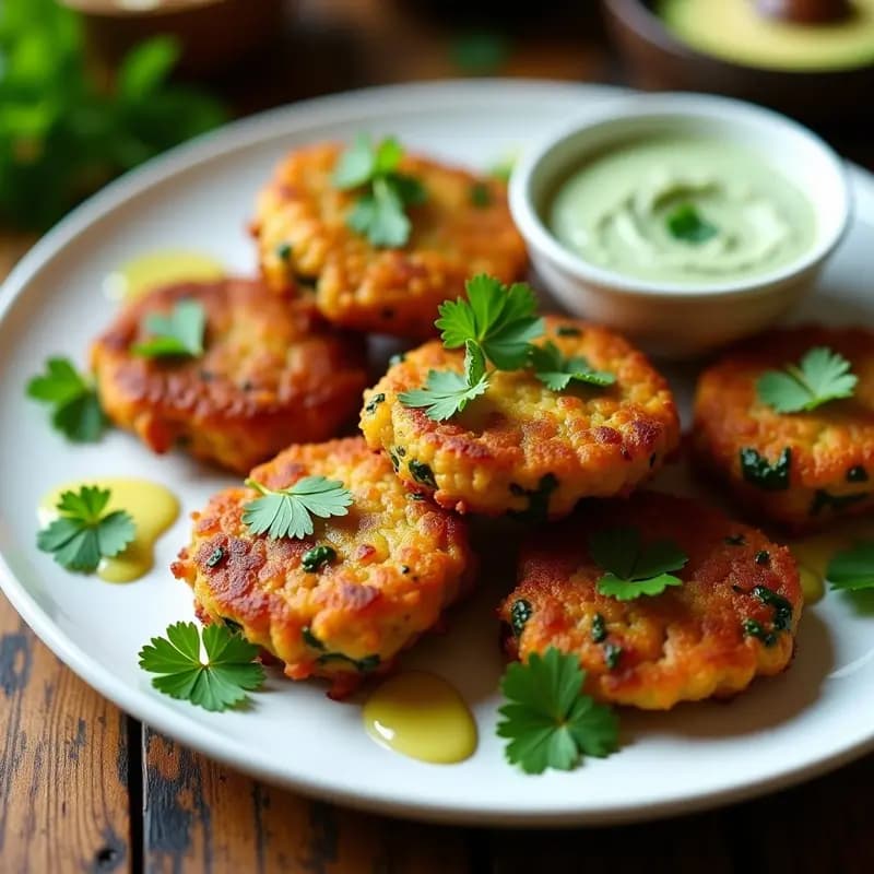 Bhaji de Cebolla y Espinacas: Fritura India Crujiente y Sin Gluten en Airfryer