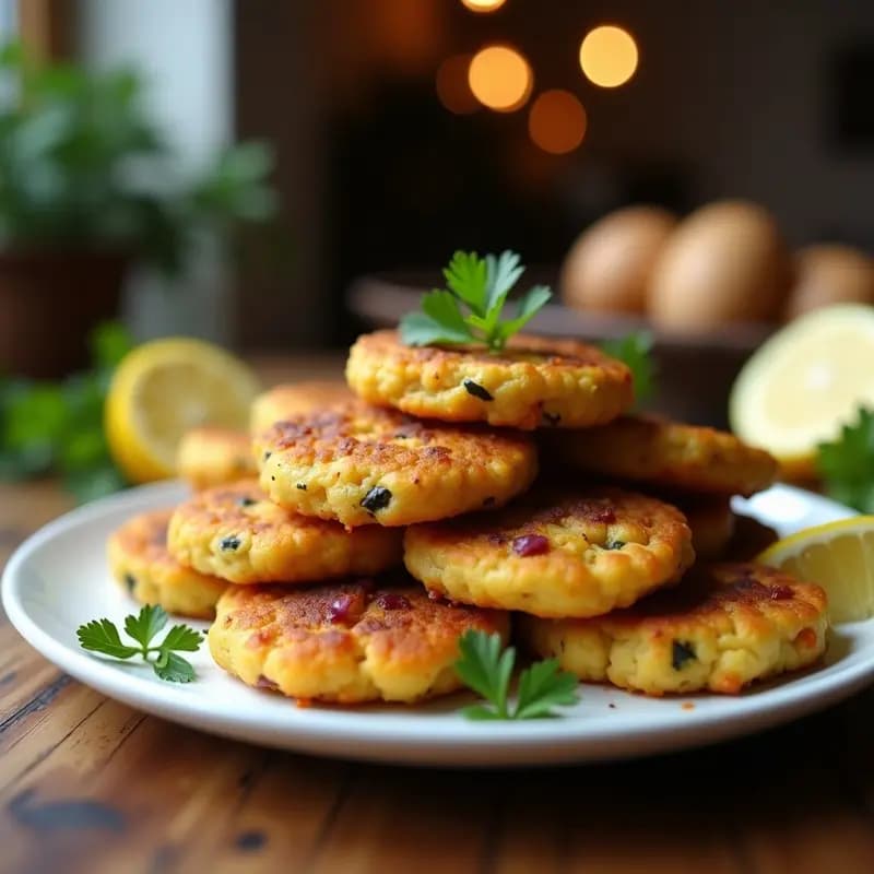 Bhaji de Cebolla Pakistani: Tortitas Crujientes y Veganas con Especias
