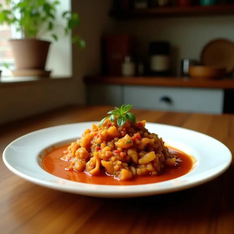 Bhaji de Cebolla con Salsa de Tamarindo: Aperitivo Indio Crujiente y Picante