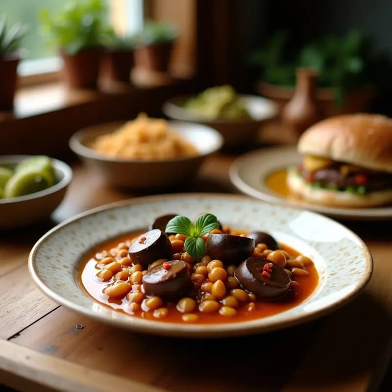 Bibi mbenga de Berenjena y Cacahuete: Guiso Congoleño Vegano y Cremoso