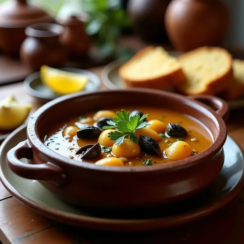 Bibia de Chochos con Lapas: Receta Canaria de Mar Tradicional en Olla Exprés
