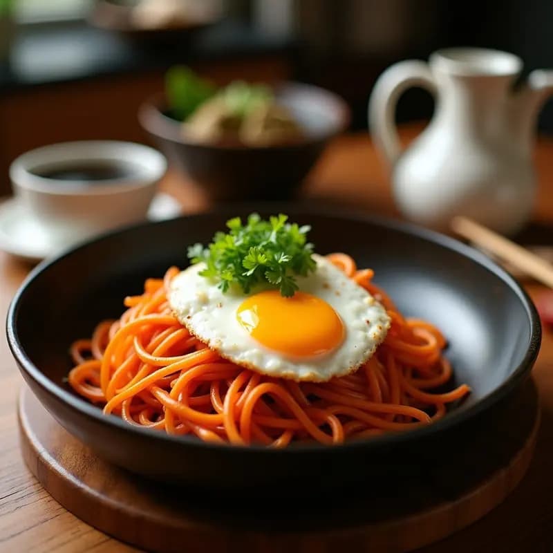 Bibimbap de Coliflor con Huevo y Gochujang: Receta Coreana Baja en Carbohidratos