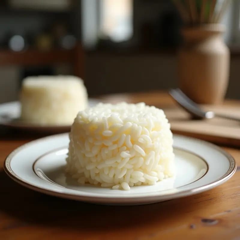 Bibingka de Arroz Glutinoso y Coco: Pastel Filipino Tradicional para Navidad