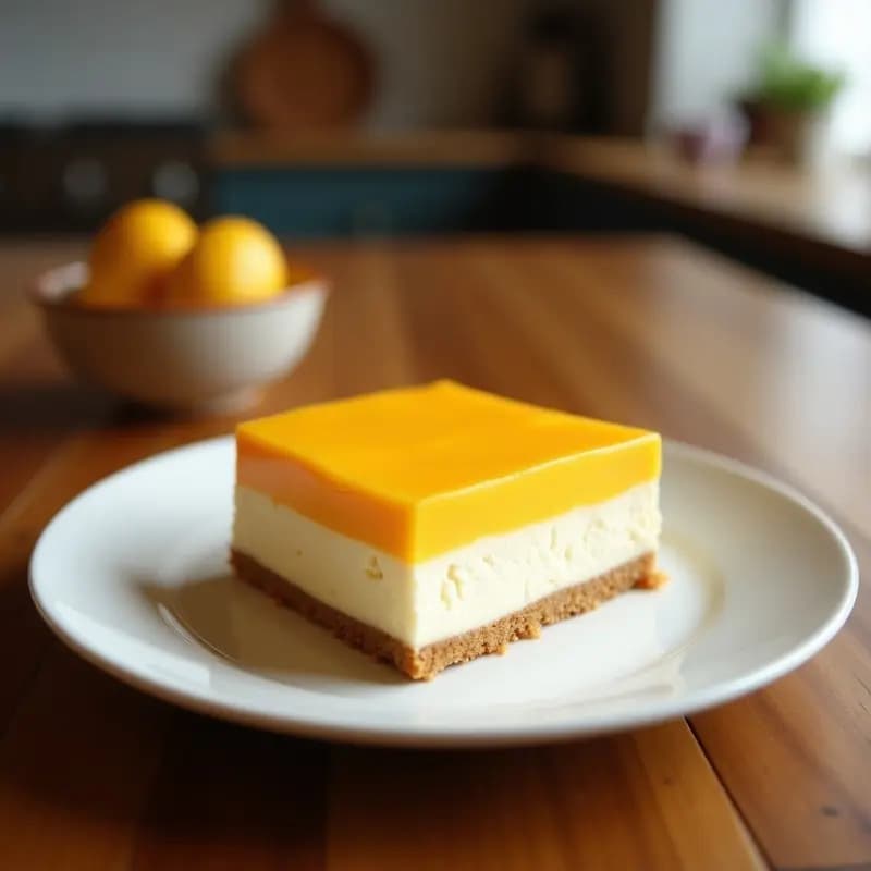 Bibingka de Coco y Mango: Postre Filipino Sin Harina con Topping de Queso Vegano
