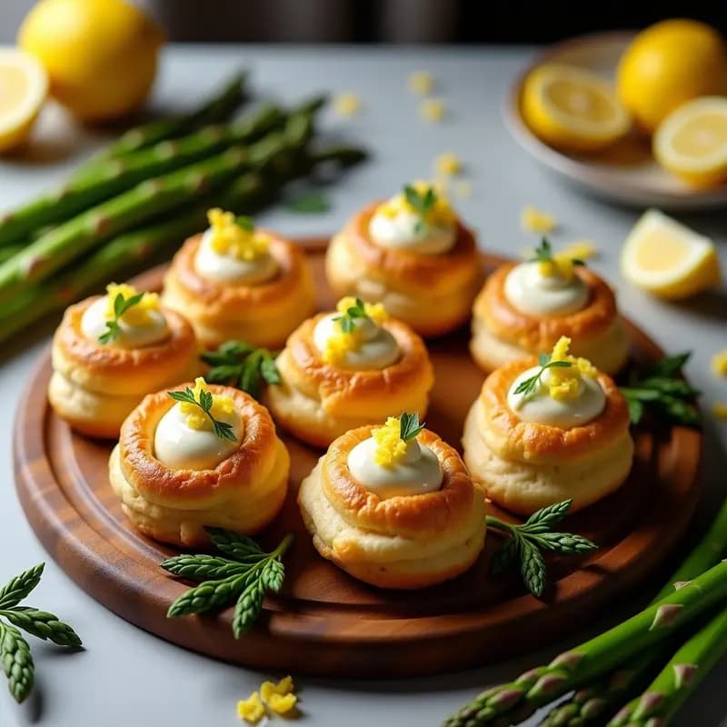 Bigne de Ricotta y Espárragos: Entrante Italiano con Toque Primaveral