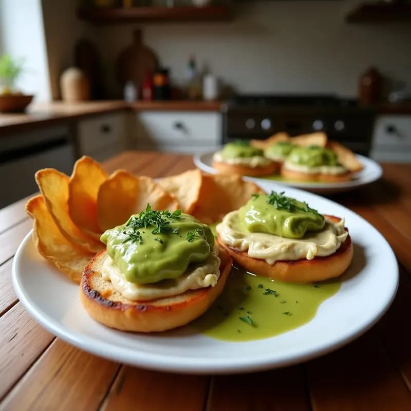 Bikini de Aguacate y Hummus: Receta Catalana Vegana con Pan Integral