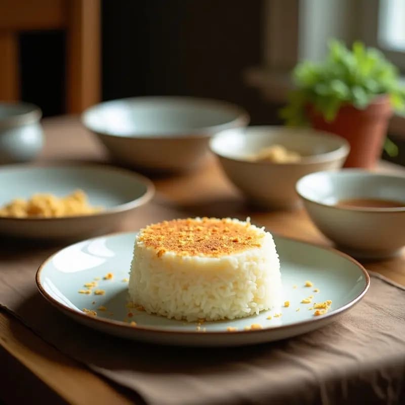 Biko Filipina de Arroz Dulce y Coco: Postre Pegajoso y Tradicional
