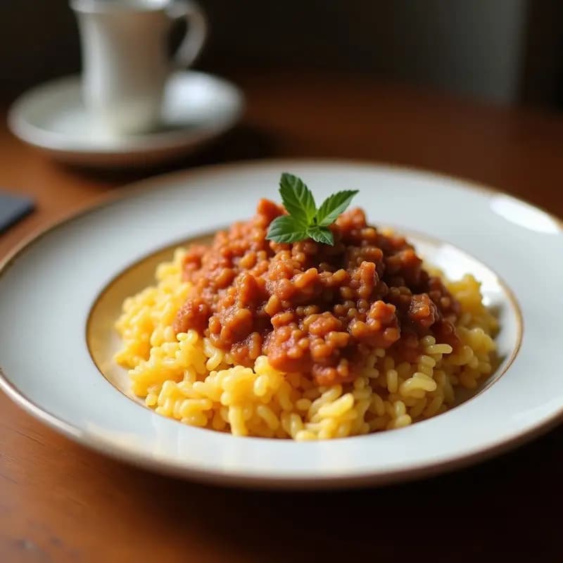 Biroldo Portugués de Sangre y Arroz: Receta Tradicional con Toque Moderno en Olla Rápida