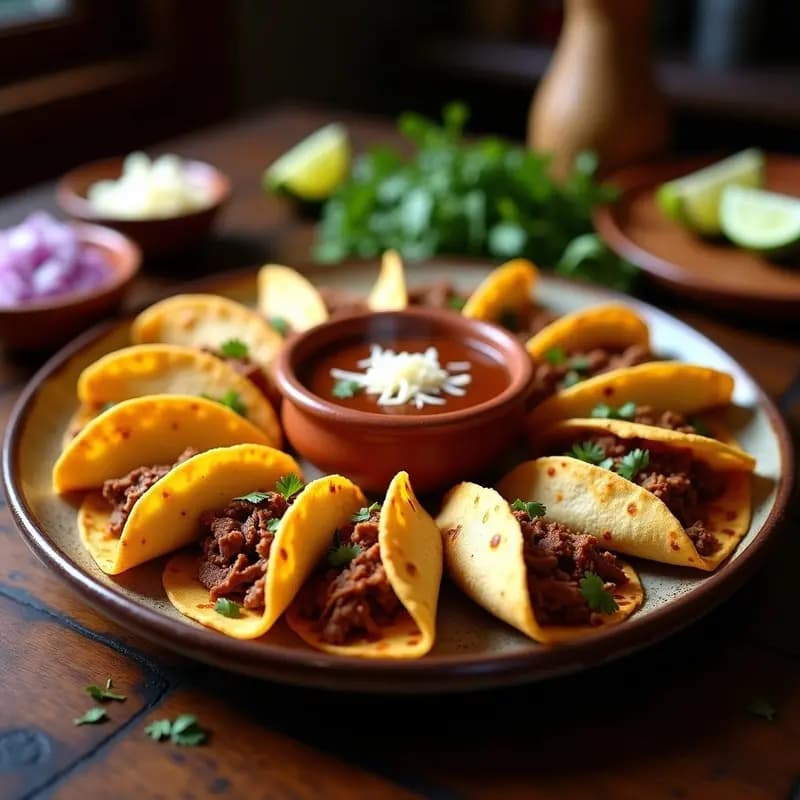 Birria Quesatacos con Consomé de Res: Receta Mexicana de Moda con Toque Gourmet