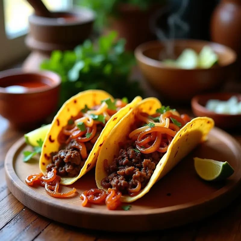 Birria de Res con Consomé y Cebollas Caramelizadas: Receta Mexicana en Olla Express