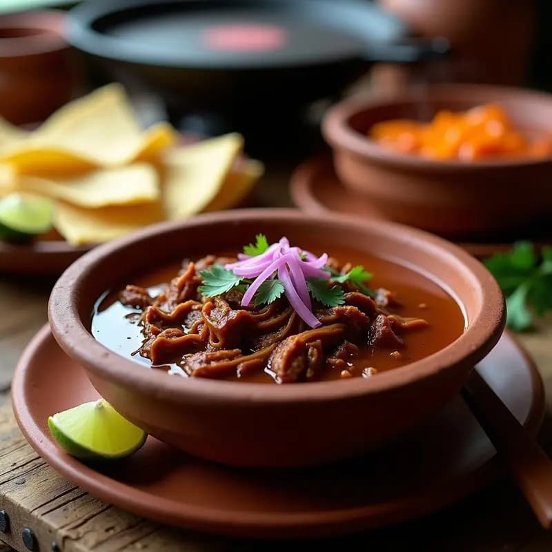 B_FORMAT: Birria de Res con Consomé: Receta Mexicana para Taquería en Casa