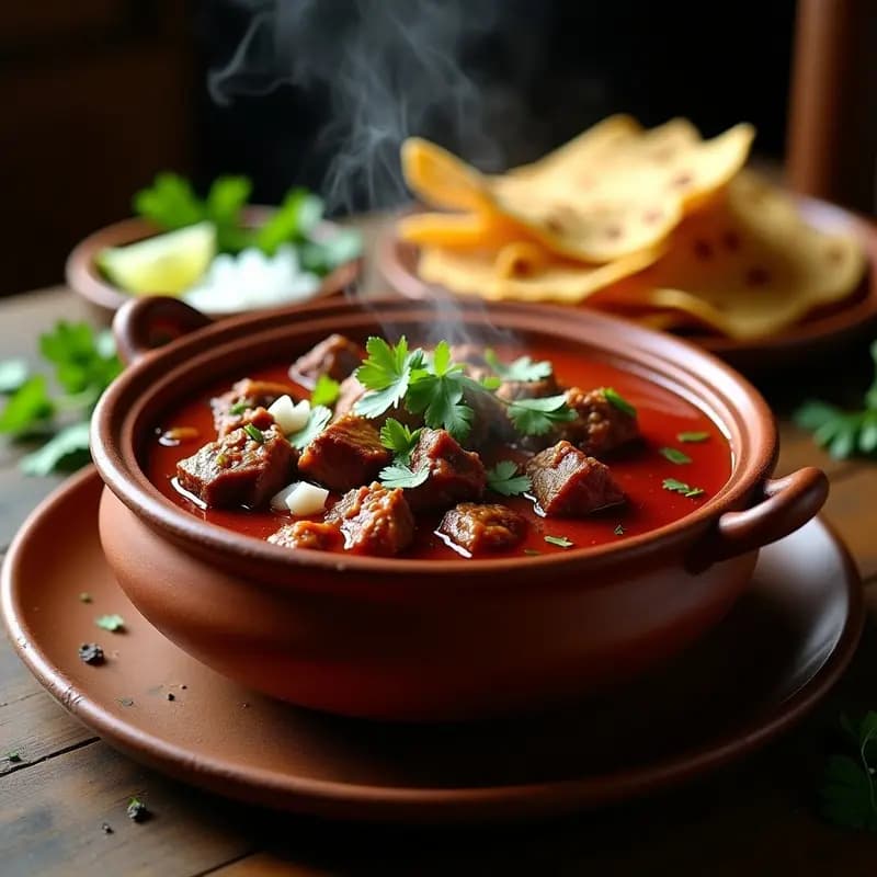 Birria de Res Estilo Jalisco: Receta Mexicana en Olla de Barro con Consomé para Mojar
