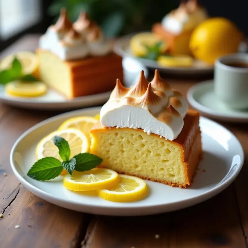 Biscocho Esponjoso de Limón con Merengue: Receta Fácil y Sin Fallos en 1 Hora