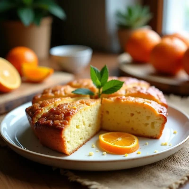 Biscocho de Mandarina Crujiente: Receta Sin Harina y Alta en Fibra en 30 Minutos