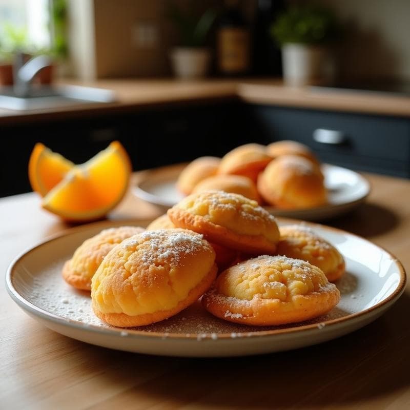 Biscochos de Harina de Algarroba y Naranja: Postre Sin Gluten y Rico en calcio