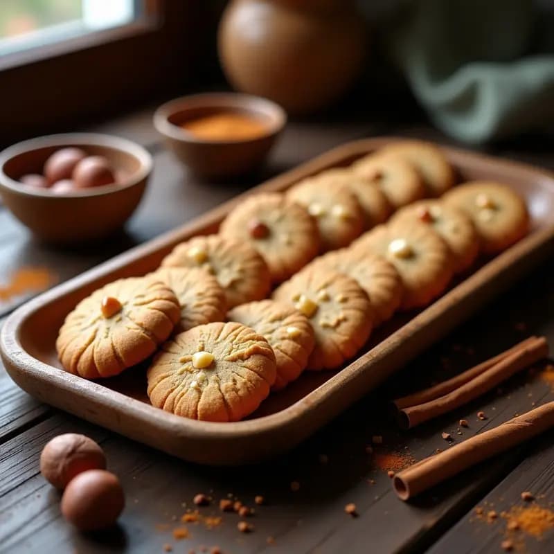 Biscoff de Avellanas y Especias: Galletas Belga Keto Sin Azúcar