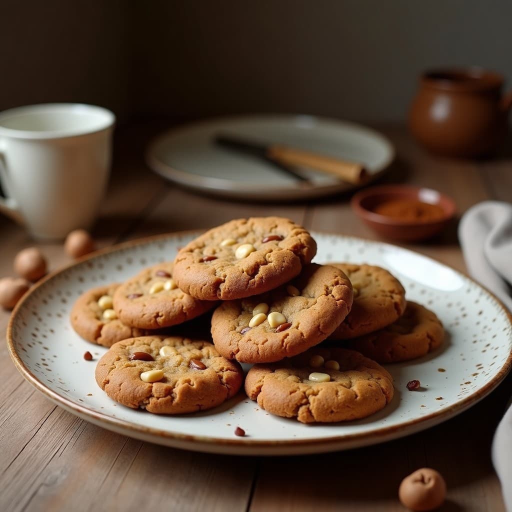 Biscoff de Dátiles y Avellanas con Esencia de Canela: Galletas Veganas Sin Harina en Airfryer