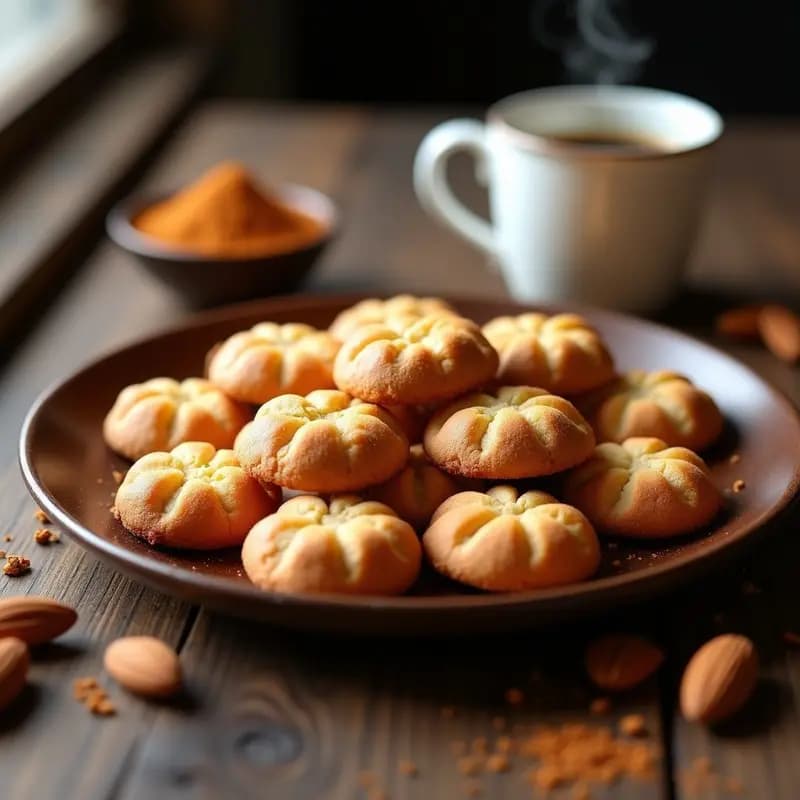 Biscoff de Especias y Almendras: Galletitas Belgianas Sin Azúcar con Eritritol