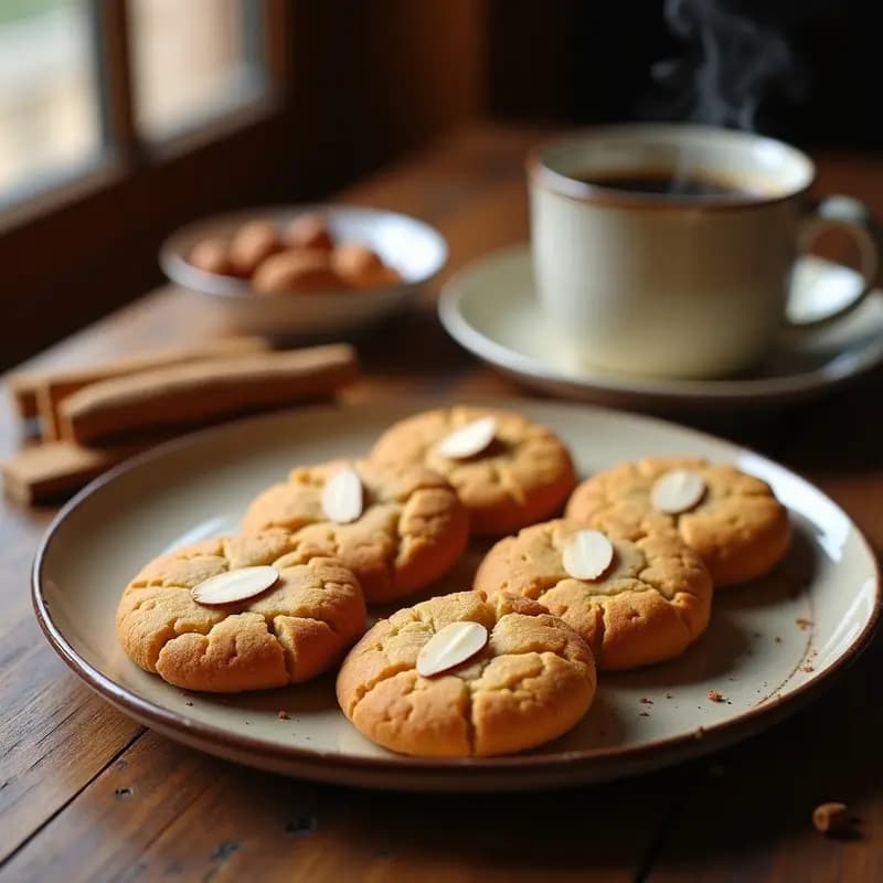 Biscoff de Especias y Almendras: Galletas Crujientes Sin Gluten y Sin Lácteos