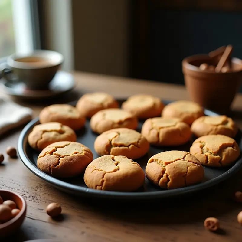 Biscoff de Especias y Avellanas: Galletas Belgianas Sin Gluten en Thermomix