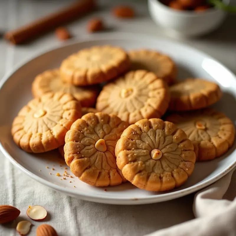 Biscoff de Harina de Arroz y Especias de Chai: Galletas Belga Veganas y Sin Gluten