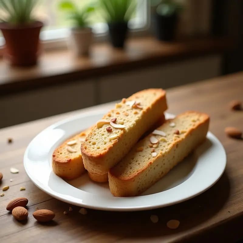 Biscotti de Almendra y Coco Keto: Receta Crujiente Sin Azúcar en 30 Minutos