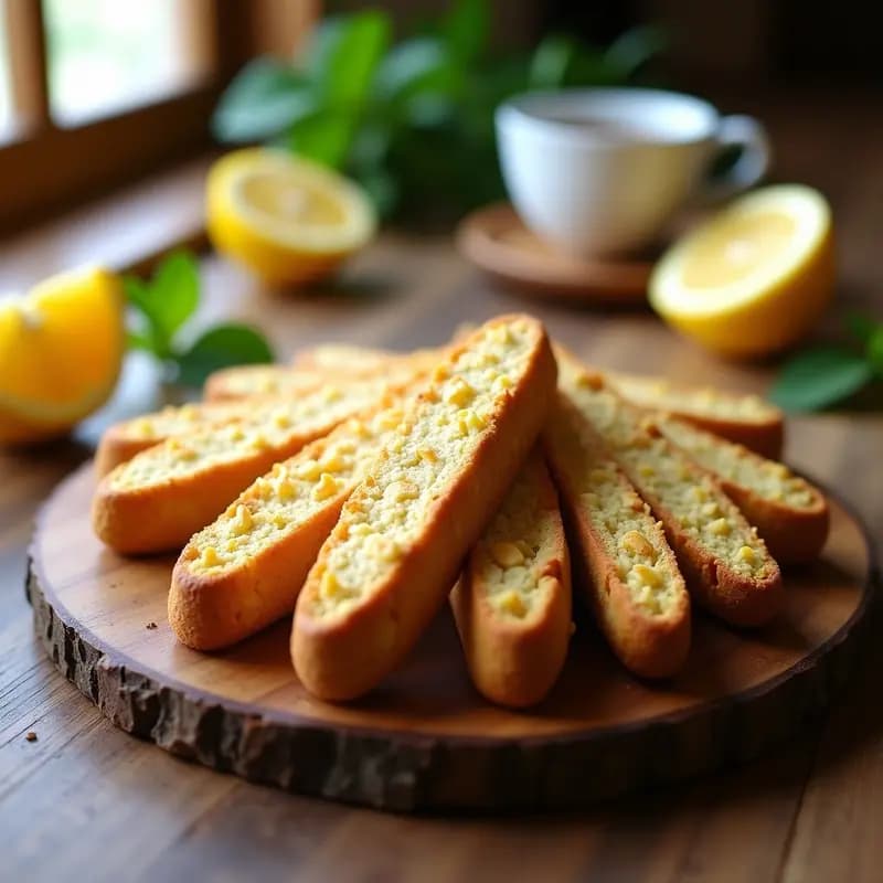 Biscotti de Almendra y Limón: Galletas Italianas Sin Gluten y Crujientes