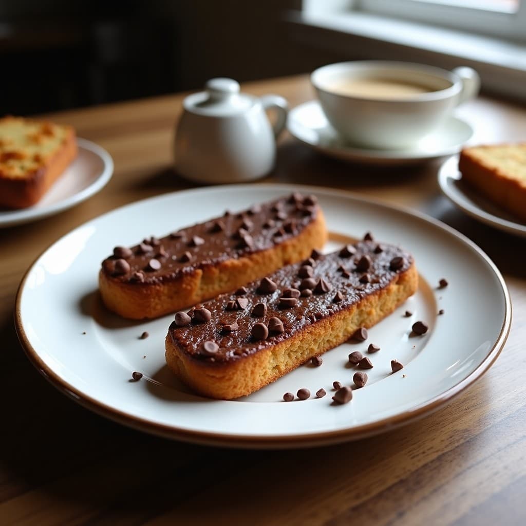 Biscotti de Almendra y Romerito con Chocolate 100%: Postre Keto Sin Harina