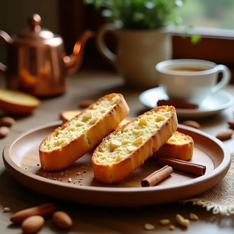 Biscotti de Almendras y Miel con Especias: Postre Italiano Sin Gluten