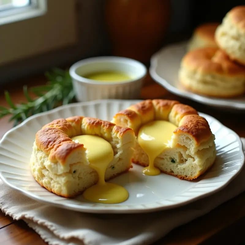 Biscuit Casero con Mantequilla Aromática: Receta Fácil y Esponjosa en 30 Minutos