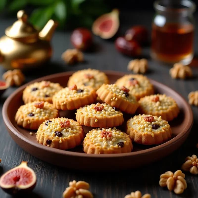 Biska de Higos y Nueces: Postre Marroquí Tradicional Sin Azúcar con Dátiles