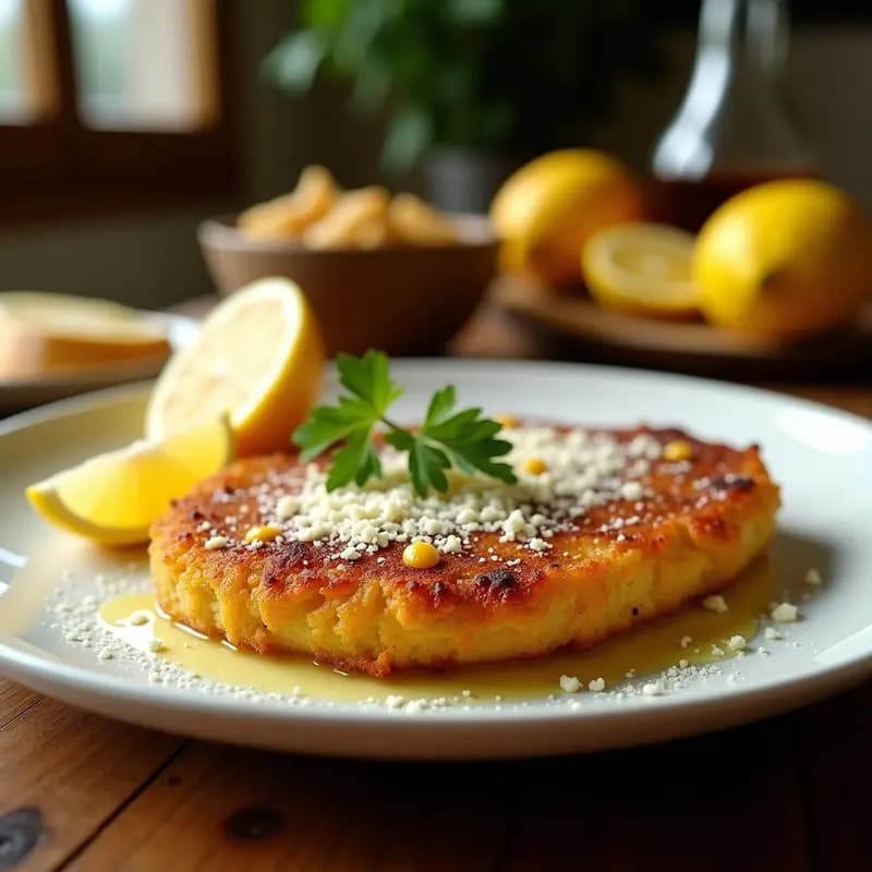 Bistec a la Milanesa: Receta Italiana de Ternera con Pan Rallado y Limón