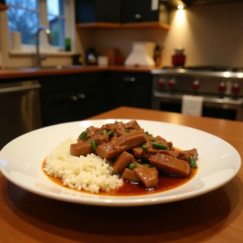 Bistek Tagalog con Salsa de Calamansi: Receta Filipina con Carne de Res en 30 Minutos