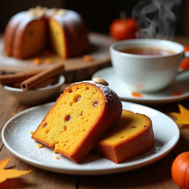 Bizcocho de Calabaza y Especias: Receta en Thermomix Sin Harina Refina en 40 Minutos