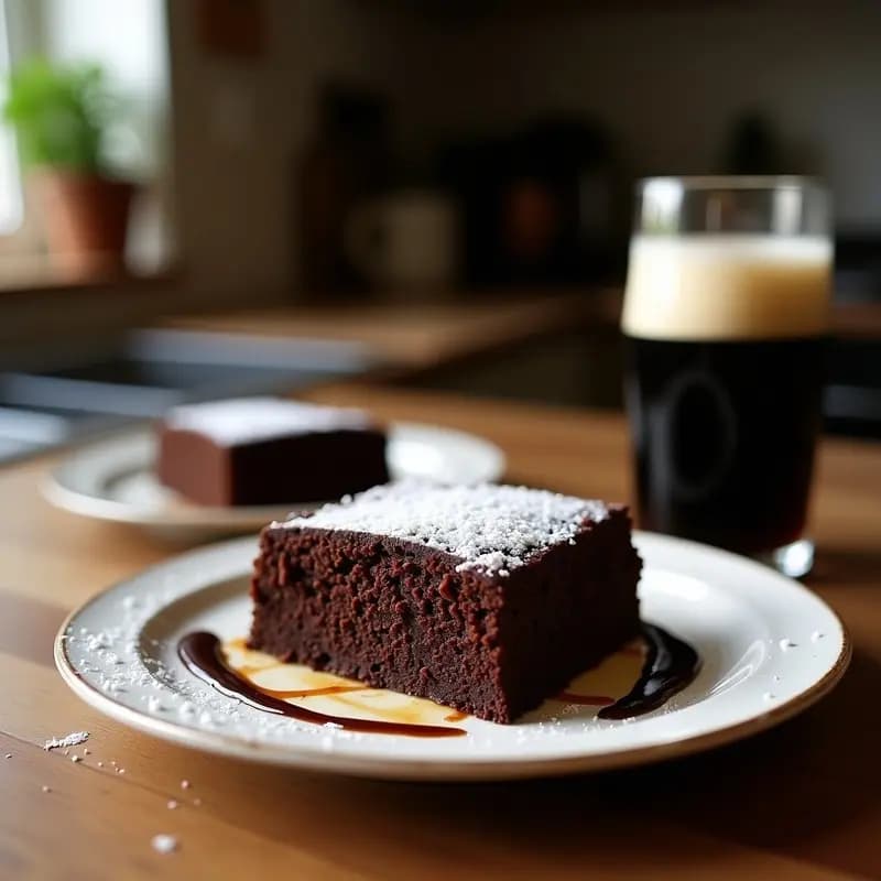 Bizcocho Esponjoso de Cerveza Negra y Chocolate: Receta Fácil y Sin Horno en 30 Minutos
