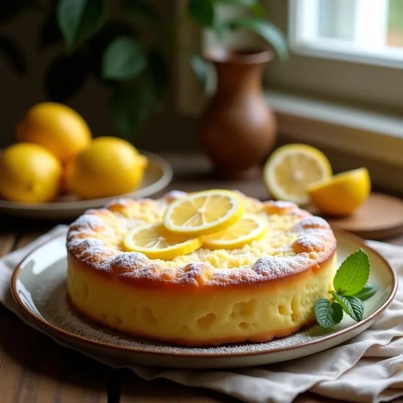 Bizcocho de Limón Esponjoso: Receta Sin Gluten y con 3 Ingredientes