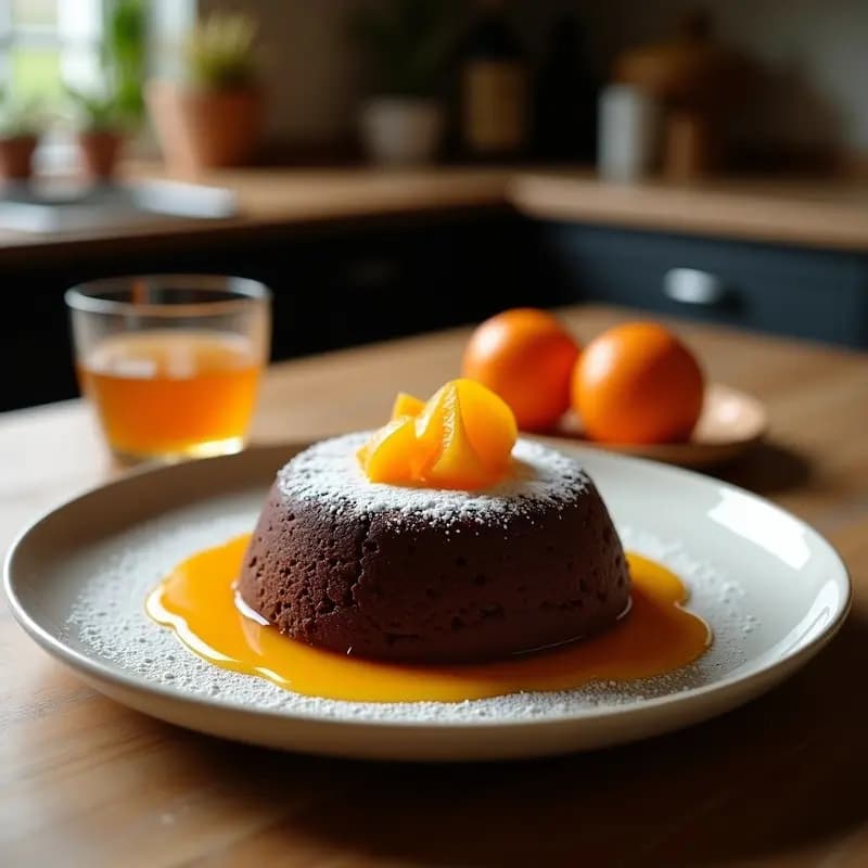 Bizcocho Marmolado de Chocolate y Naranja: Receta Sin Huevo Esponjosa y Fácil