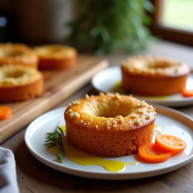 Bizcocho de Zanahoria con Aceite de Oliva: Receta Keto Esponjosa en 10 Minutos